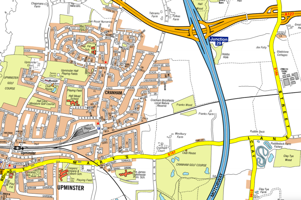 TOPO NEW MCQs MWAY JNCT 6 - Upminster