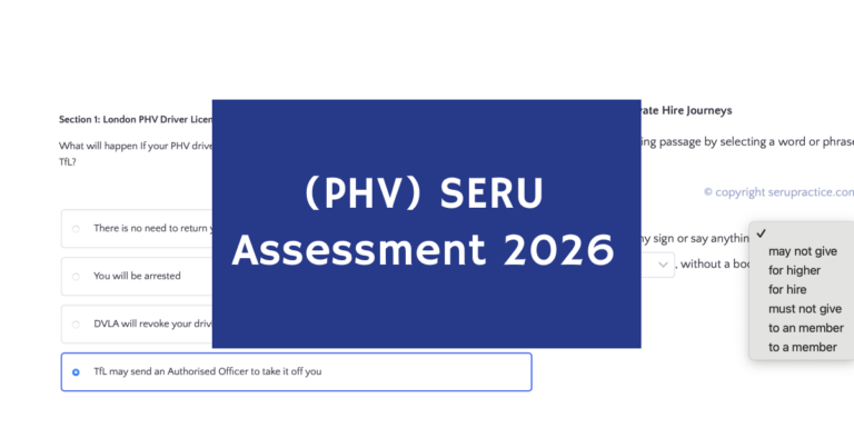 (PHV) SERU Assessment 2026 – Full Guide