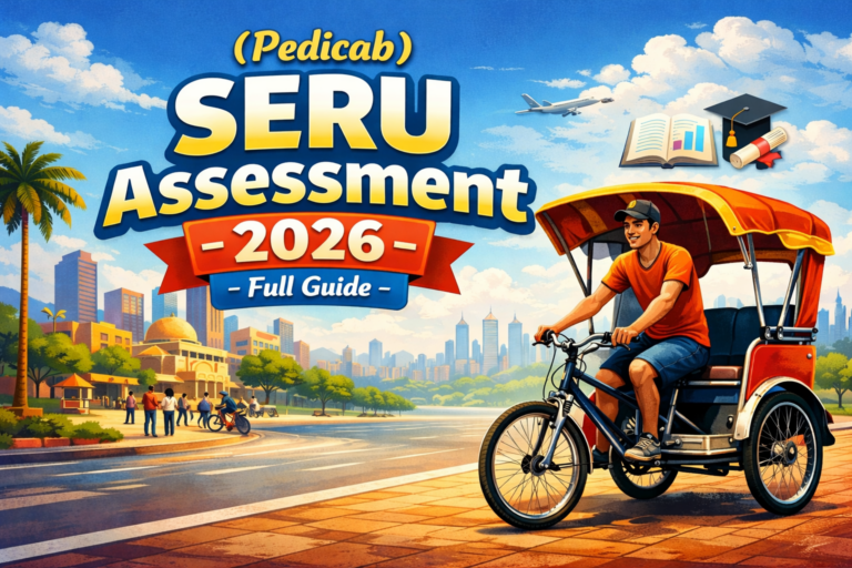 (Pedicab) SERU Assessment 2026 – Full Guide