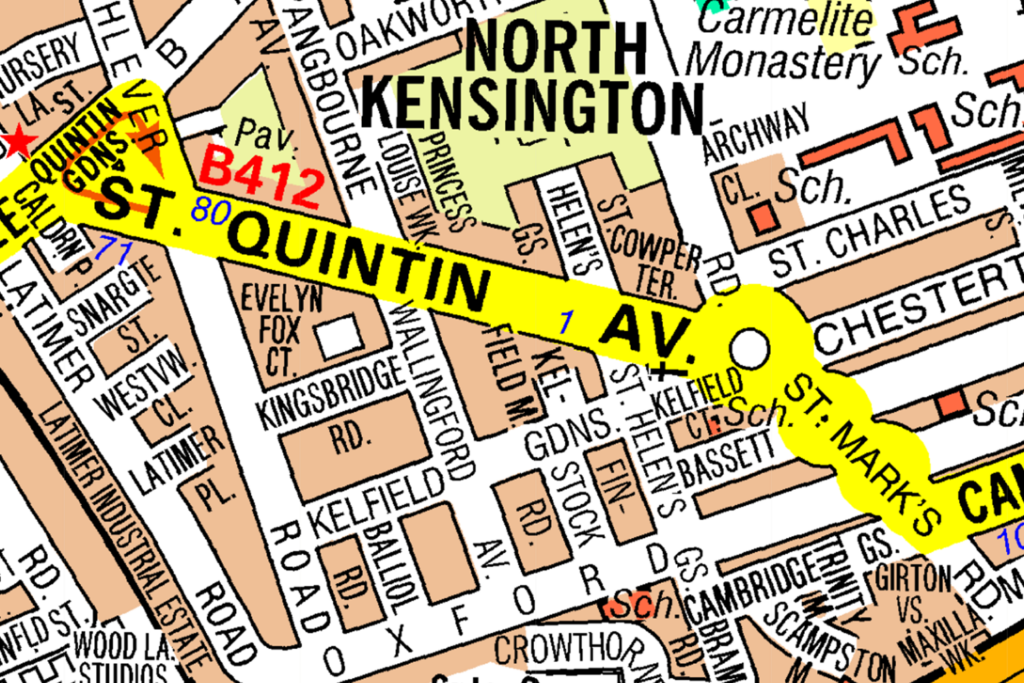 TOPO NEW MCQs CMP MAP DIR 2 - North Kensington