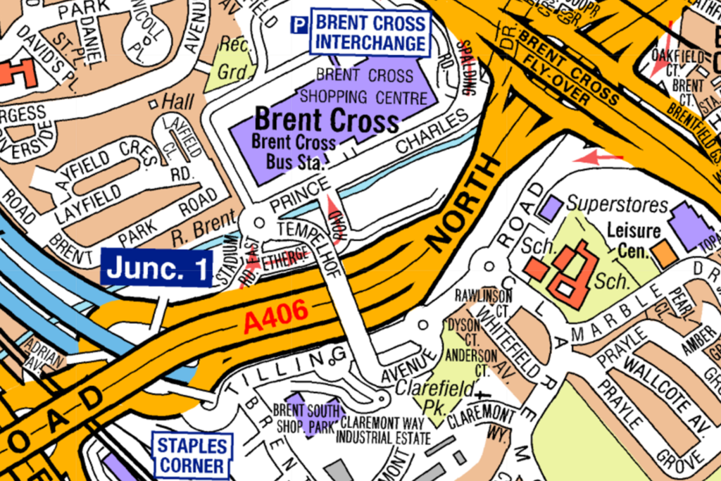 TOPO NEW MCQs POIs 2 - SHOPPING CENTRE - Brent Cross